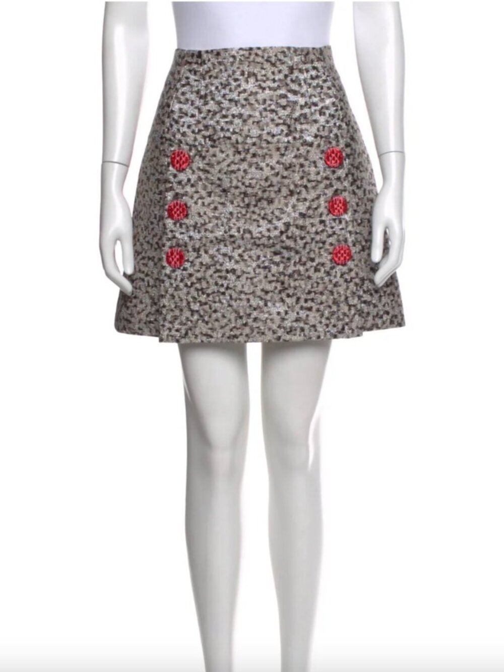 Dolce & Gabbana Embellished Tweed Mini Skirt ✨